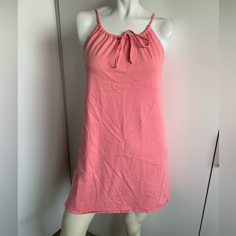 J.Crew size small pink pullover A-line mini shirt dress
